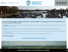 Tablet Screenshot of marec.be